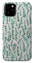 Load image into Gallery viewer, Eucalyptus Watercolor Pattern - Phone Case