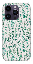 Load image into Gallery viewer, Eucalyptus Watercolor Pattern - Phone Case