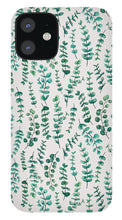 Load image into Gallery viewer, Eucalyptus Watercolor Pattern - Phone Case