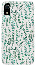 Load image into Gallery viewer, Eucalyptus Watercolor Pattern - Phone Case
