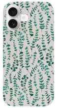 Load image into Gallery viewer, Eucalyptus Watercolor Pattern - Phone Case