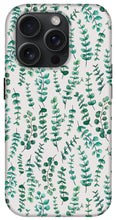Load image into Gallery viewer, Eucalyptus Watercolor Pattern - Phone Case