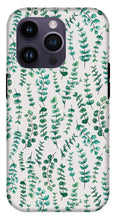 Load image into Gallery viewer, Eucalyptus Watercolor Pattern - Phone Case