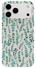 Load image into Gallery viewer, Eucalyptus Watercolor Pattern - Phone Case