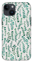 Load image into Gallery viewer, Eucalyptus Watercolor Pattern - Phone Case