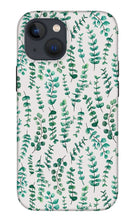 Load image into Gallery viewer, Eucalyptus Watercolor Pattern - Phone Case