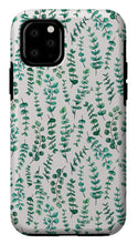 Load image into Gallery viewer, Eucalyptus Watercolor Pattern - Phone Case