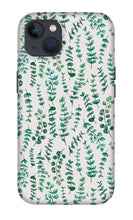 Load image into Gallery viewer, Eucalyptus Watercolor Pattern - Phone Case