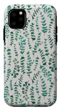 Load image into Gallery viewer, Eucalyptus Watercolor Pattern - Phone Case