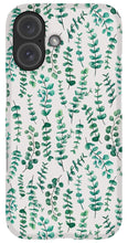 Load image into Gallery viewer, Eucalyptus Watercolor Pattern - Phone Case