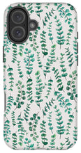 Load image into Gallery viewer, Eucalyptus Watercolor Pattern - Phone Case