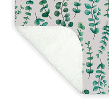 Load image into Gallery viewer, Eucalyptus Watercolor Pattern - Blanket
