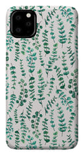 Load image into Gallery viewer, Eucalyptus Watercolor Pattern - Phone Case