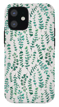 Load image into Gallery viewer, Eucalyptus Watercolor Pattern - Phone Case