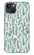 Load image into Gallery viewer, Eucalyptus Watercolor Pattern - Phone Case