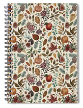 Load image into Gallery viewer, Fall Forest Pattern - Spiral Notebook