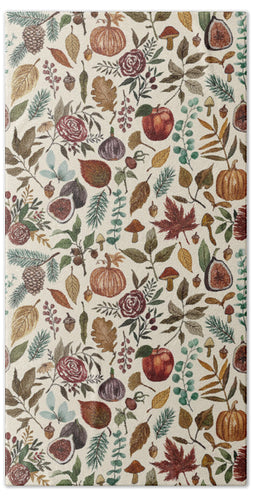 Fall Forest Pattern - Bath Towel