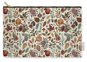 Fall Forest Pattern - Zip Pouch