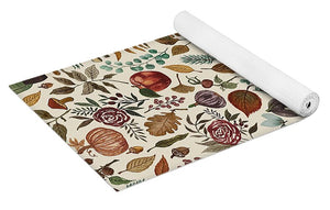 Fall Forest Pattern - Yoga Mat