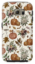 Load image into Gallery viewer, Fall Pumpkins, Flowers and Leaves - Phone Case