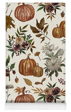 Load image into Gallery viewer, Fall Pumpkins, Flowers and Leaves - Yoga Mat