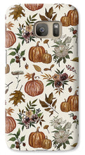 Load image into Gallery viewer, Fall Pumpkins, Flowers and Leaves - Phone Case