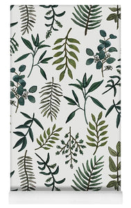 Fern Watercolor Pattern - Yoga Mat