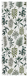 Fern Watercolor Pattern - Yoga Mat