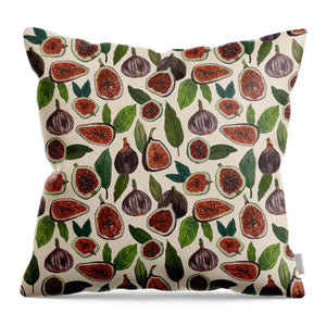 Fig Pattern - Throw Pillow