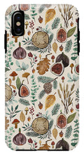 Load image into Gallery viewer, Figs, Mushrooms and Leaves Pattern - Phone Case