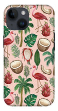 Load image into Gallery viewer, Flamingo Coconut Pattern - Phone Case