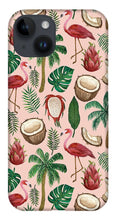 Load image into Gallery viewer, Flamingo Coconut Pattern - Phone Case