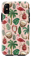 Load image into Gallery viewer, Flamingo Coconut Pattern - Phone Case