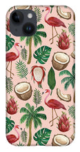 Load image into Gallery viewer, Flamingo Coconut Pattern - Phone Case