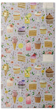 Load image into Gallery viewer, Floral Birthday Cakes, Ice Cream and Cocktails Pattern - Bath Towel