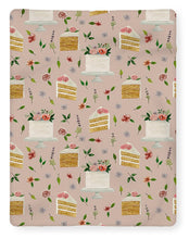 Load image into Gallery viewer, Floral Birthday Cakes Pattern - Blanket