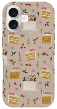 Load image into Gallery viewer, Floral Birthday Cakes Pattern - Phone Case