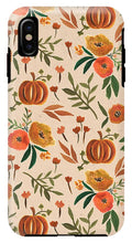Load image into Gallery viewer, Floral Fall Pumpkin Pattern - Phone Case
