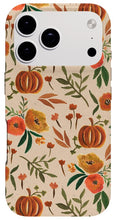 Load image into Gallery viewer, Floral Fall Pumpkin Pattern - Phone Case