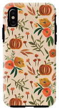 Load image into Gallery viewer, Floral Fall Pumpkin Pattern - Phone Case