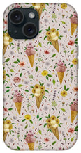 Load image into Gallery viewer, Floral Ice Cream Pattern - Phone Case