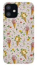 Load image into Gallery viewer, Floral Ice Cream Pattern - Phone Case