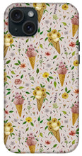 Load image into Gallery viewer, Floral Ice Cream Pattern - Phone Case
