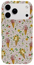 Load image into Gallery viewer, Floral Ice Cream Pattern - Phone Case