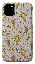 Load image into Gallery viewer, Floral Ice Cream Pattern - Phone Case