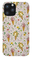 Load image into Gallery viewer, Floral Ice Cream Pattern - Phone Case