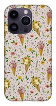Load image into Gallery viewer, Floral Ice Cream Pattern - Phone Case