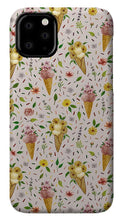 Load image into Gallery viewer, Floral Ice Cream Pattern - Phone Case