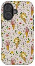 Load image into Gallery viewer, Floral Ice Cream Pattern - Phone Case
