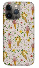 Load image into Gallery viewer, Floral Ice Cream Pattern - Phone Case